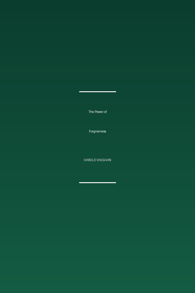 The Power of Forgiveness cover