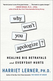 Why Won’t You Apologize? cover